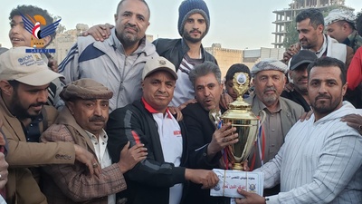 Al-Nasr gana el torneo de fútbol "Inundación de Al-Aqsa" en Ma'bar, Dhamar