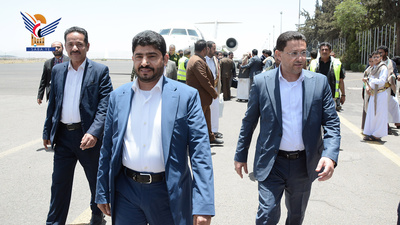La Delegación del Comité Nacional para Asuntos de Prisioneros Regresa a Sana'a