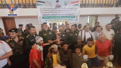 اختتام بطولة الشهيد فخر الدين للكرة الطائرة للوحدات الأمنية بالمحويت