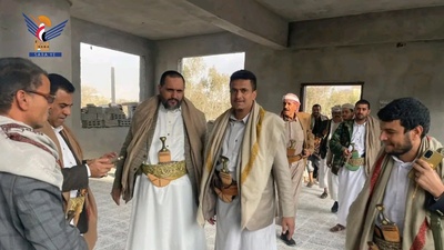 El Gobernador Inspecciona el Avance de los Proyectos de Pavimentación de la Calle 30 y de la Construcción de la Mezquita Rayhan en Hamdan