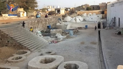 La Oficina de la Autoridad de Dotaciones de Taiz: Esfuerzos excepcionales para restaurar la histórica mezquita Al-Jund