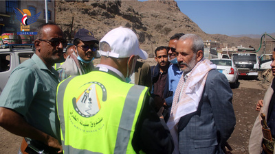 Al-Shaghdiri Inspecciona las Obras de Topografía y Diseño del Proyecto de la Circunvalación de Damt