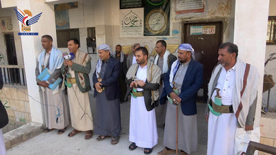 محافظ عمران يدشن العام الدراسي الجديد بمدارس المحافظة