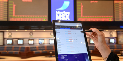 انخفاض مؤشر بورصة مسقط 0.34 %