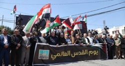 تحت شعار "طوفان الأحرار".. اليمنيون مع سائر أحرار الأمة يحيون يوم القدس العالمي