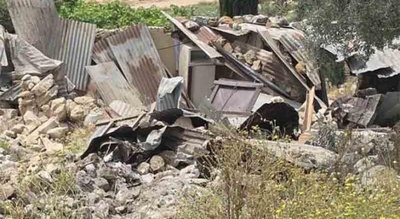 العدو الإسرائيلي يدمر منشآت زراعية شرقي عاطوف