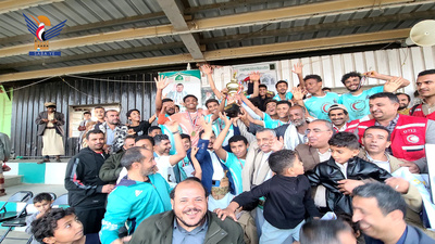 El equipo Al-Hilal Al-Ahmar gana el Torneo de Fútbol "Mártires en el Camino a Jerusalén" en Hajjah