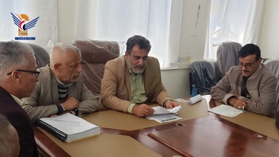 Firma de las actas de ejecución de varios proyectos viales en la gobernación de Al-Bayda