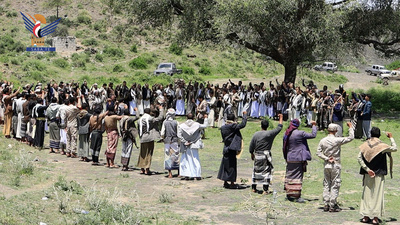 Visitas de Eid desde la Gobernación de Ibb a las tropas estacionadas en Taiz, Al-Dhale' y Al-Hudaydah.