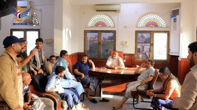 El gobernador de Hodeidah inspecciona la situación del suministro eléctrico en la gobernación el primer día de Ramadán