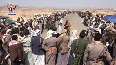 Las tribus de Sarwah, Harib al-Qaramish y Badbadah en Ma'rib anuncian su disposición para el combate y para enfrentarse a los enemigos