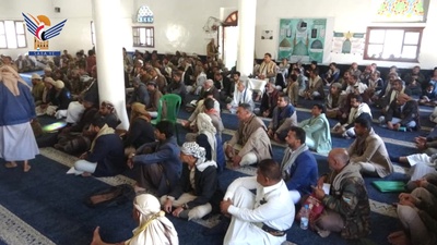 Un Encuentro en el distrito de Bani Al-Harith, Sanaá, para preparar el Ramadán