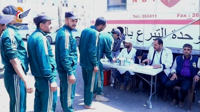 Dirigentes y personal de la Policía de Tránsito realizan campaña de donación de sangre