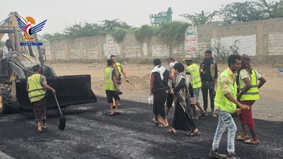 Inspección del Avance de las Obras de Mantenimiento y Rehabilitación en la Carretera Hodeidah-Bajil