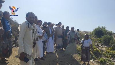 El Gobernador de Hajjah inspecciona la presa Al-Arqadah en Ka'idnah