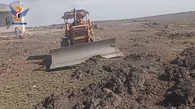 Los Esfuerzos tangibles del Departamento de Obras del Distrito de Hamdan en la Gobernación de Sana'a durante abril
