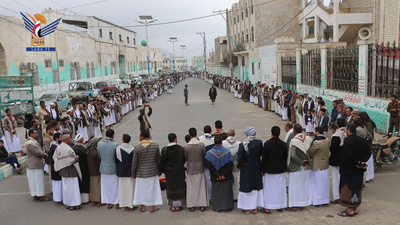 Vigilias en Hajjah reafirman alta disposición para enfrentar la escalada enemiga