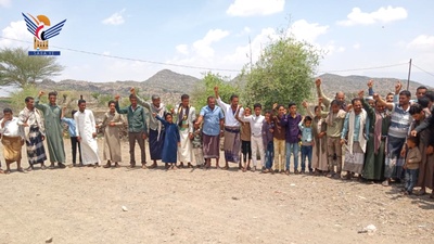 Taiz: Vigilias populares reafirman el apoyo a las fuerzas de seguridad y la firmeza con Gaza y Palestina.