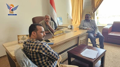 مناقشة تدخلات جمعية الهلال الأحمر في مشاريع المياه بالضالع