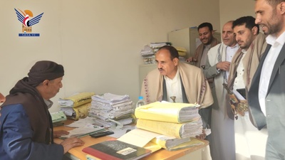 El Fiscal General inspecciona la labor de las Fiscalías Públicas en la Gobernación de Amran