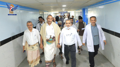 El Gobernador de Hodeidah inspecciona el Hospital General Al-Thawra y analiza sus necesidades