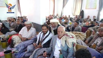 Conclusión de un curso en el campo de la construcción social. Para varios dignatarios de los distritos rurales de Ibb y Jibla.
