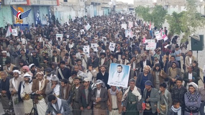 manifestaciones​ masivas en Al-Bayda celebran la victoria y reafirman la unidad