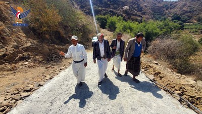 Hajjah – Inspección del Proyecto de Pavimentación Iniciado por la Comunidad en Sharas