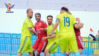 El Equipo de Servicio Civil empata con el Equipo de Educación en el Campeonato Mártir Al-Samad