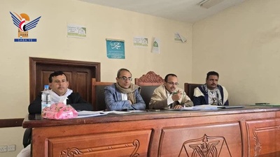 Taller de capacitación especializada para notarios públicos en el distrito de Hafash, Al Mahwit