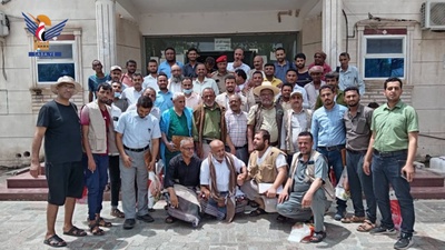 Conclusión del campamento médico quirúrgico gratuito en el distrito de Beit Al-Faqih en Al-Hudaydah.